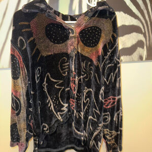 Vintage Art-to-Wear Cardigan